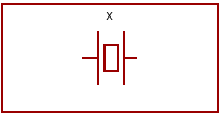 crystal schematic symbol